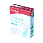 SANA+ Vitamiinipulber Magneesium+B6 10* 3g