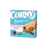 CORNY FREE müslibatoon kirsi-jõhvika-jogurti (suhkruvaba) 6x20g