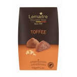 LEMAITRE Šokolaaditrühvlid toffee maitsega 150g