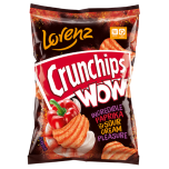 LORENZ CRUNCHIPS WOW kartulikrõpsud paprika ja hapukoorega 110g