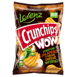 LORENZ Crunchips WOW Jalapeno & Cream Cheese 110g