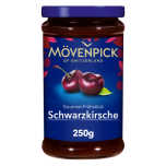 MÖVENPICK musta kirsi gurmeemoos 250g