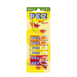PEZ Puuviljamaitselised kommid 6-pakk mänguasja täide