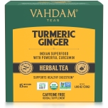 VAHDAM INDIA Turmeric Ginger Herbal Tea 30g