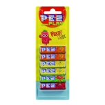 PEZ Puuviljamaitselised kommid 6-pakk mänguasja täide