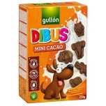 GULLON DIBUS Mini kakao laktoosivabad hommikusöögikrõbinad 250g